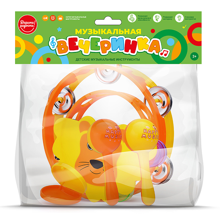 Фото к товару Набор музыкальных инструментов UT0288 "Музыкальная вечеринка" Набор музыкальных инструментов UT0288 "Музыкальная вечеринка"
