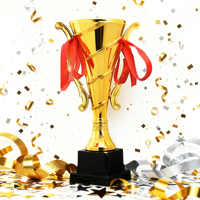 Кубок спортивный 00-6984 пластик (25 см) Кубок спортивный 00-6984 пластик (25 см)