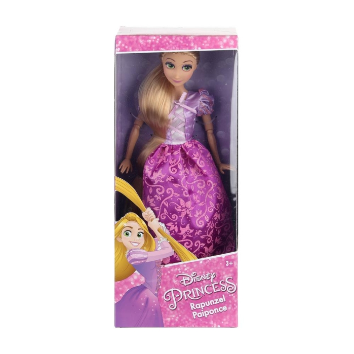 Кукла 29 см Рапунцель (руки и ноги сгибаются, реал. ресницы в коробке) 