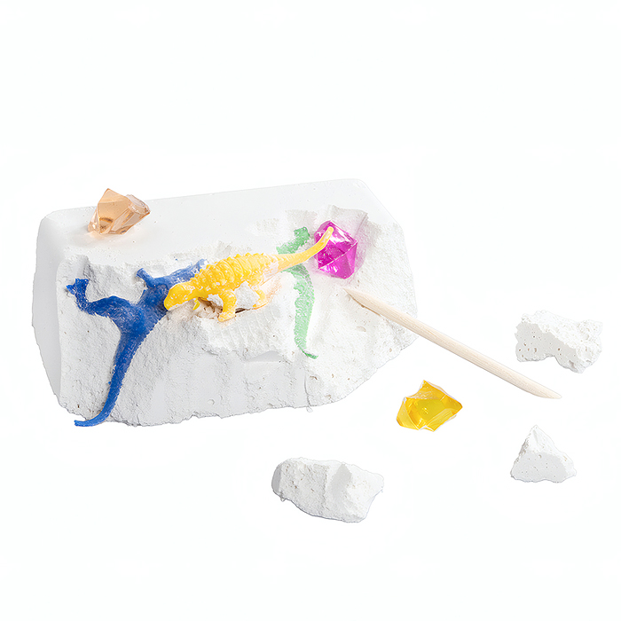 Раскопки "Ищи динозавров и кристаллы" (11 элементов)