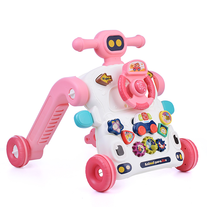 Игровой центр-Каталка 6041 "Веселое детство" музыкальные, в коробке