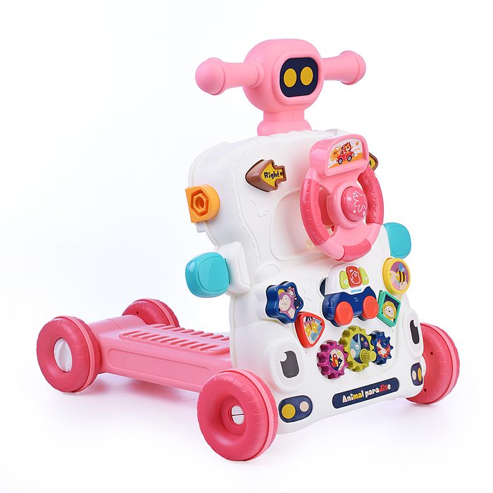 Игровой центр-Каталка 6041 "Веселое детство" музыкальные, в коробке