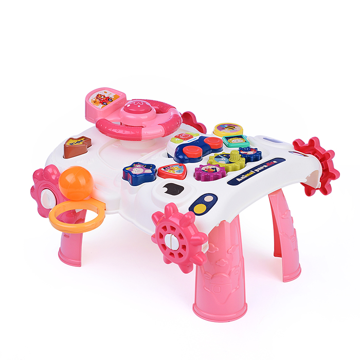 Игровой центр-Каталка 6041 "Веселое детство" музыкальные, в коробке