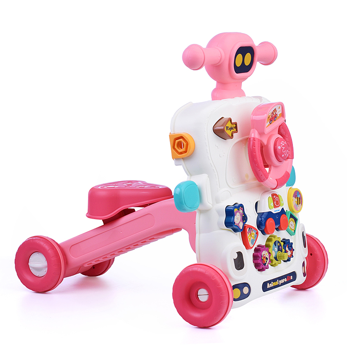 Игровой центр-Каталка 6041 "Веселое детство" музыкальные, в коробке