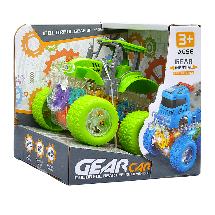 Машина YM-1112A "Фермерский трюкач" в коробке