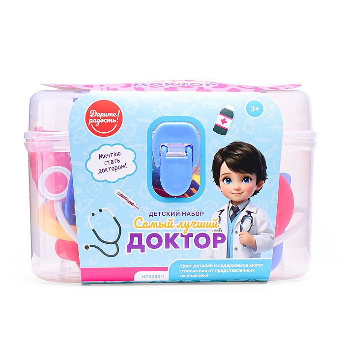 Фото к товару Набор доктор UT0253-1 "Будьте здоровы!" в чемодане Набор доктор UT0253-1 "Будьте здоровы!" в чемодане