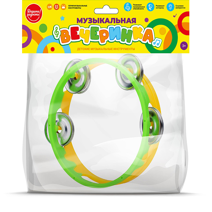 Фото к товару Бубен UT0287 "Музыкальная вечеринка" Бубен UT0287 "Музыкальная вечеринка"