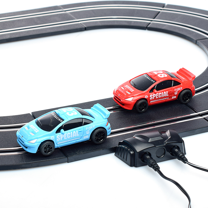 Фото к товару Автотрек 0807 "Параллельные гонки" (125 см.), в коробке Автотрек 0807 "Параллельные гонки" (125 см.), в коробке