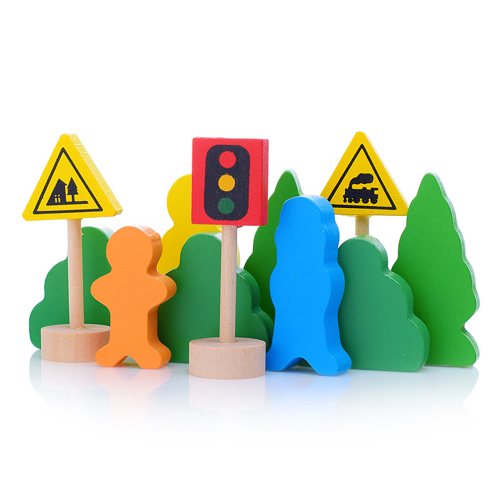 Фото к товару Трек D1261 с паровозиком 26 дет. Трек D1261 с паровозиком 26 дет.