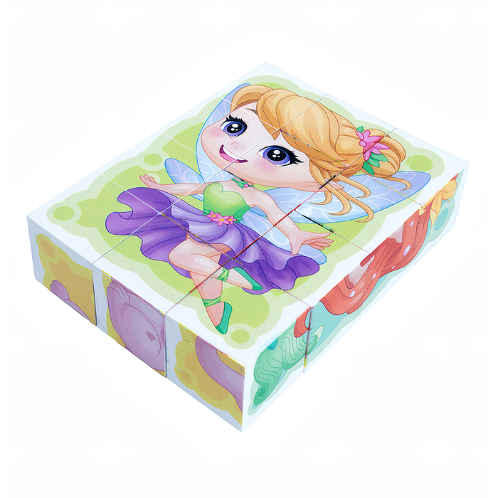 Кубики "Маленькая принцесса" 12 шт Baby Toys