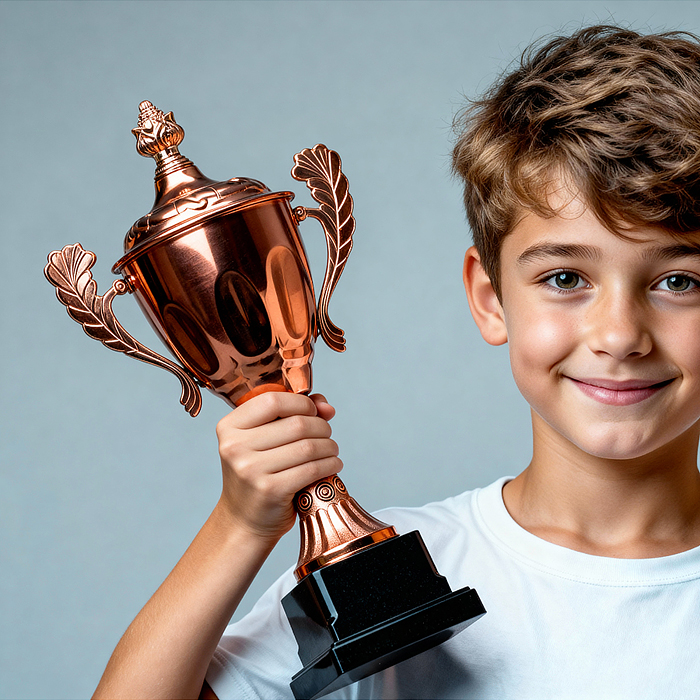 Фото к товару Кубок спортивный 00-6983 металл (29 см) Кубок спортивный 00-6983 металл (29 см)