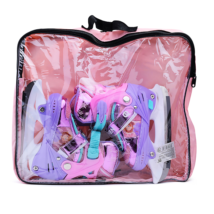 Фото к товару Коньки детские 00-3087 размер S, фиолетовый Коньки детские 00-3087 размер S, фиолетовый