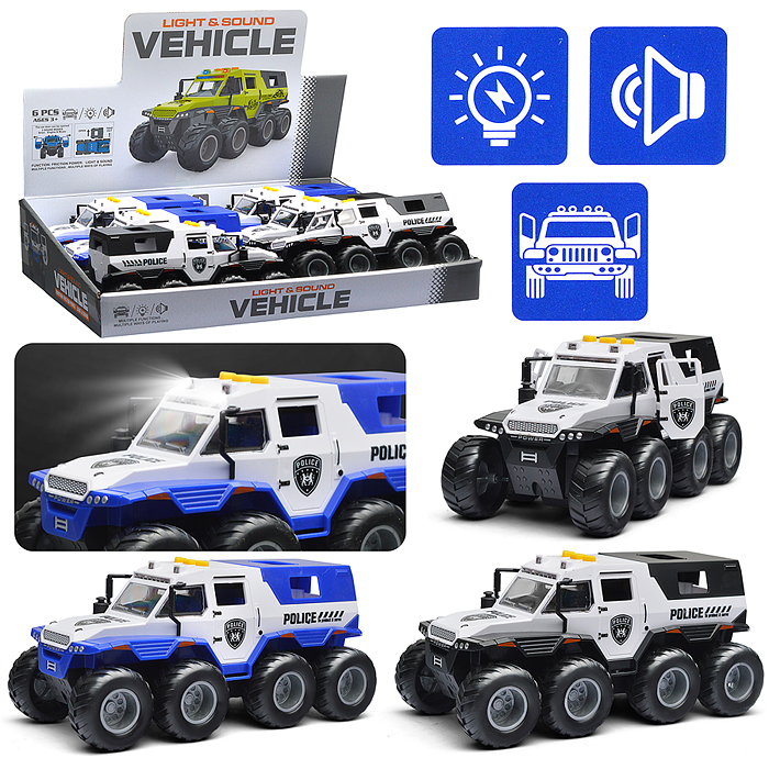 Машина YM-9903F "Супер джип" в коробке