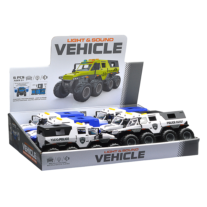 Фото к товару Машина YM-9903F "Супер джип" в коробке Машина YM-9903F "Супер джип" в коробке