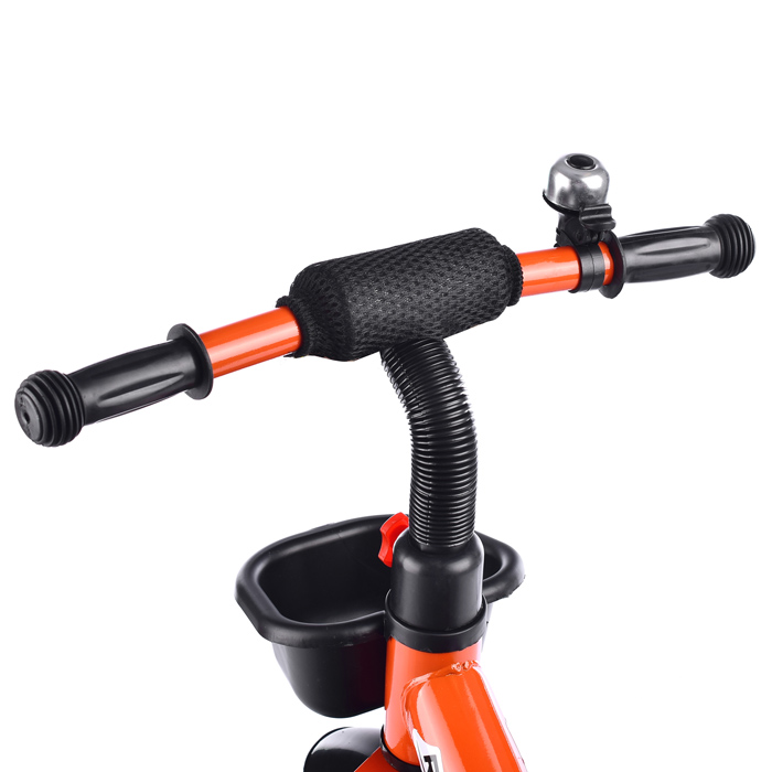 Фото к товару Велосипед 604-5-2 3-х колесный, оранжевый Велосипед 604-5-2 3-х колесный, оранжевый