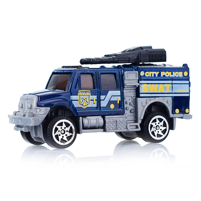 Набор техники 6389-3 "Мини Авто" полиция, в коробке