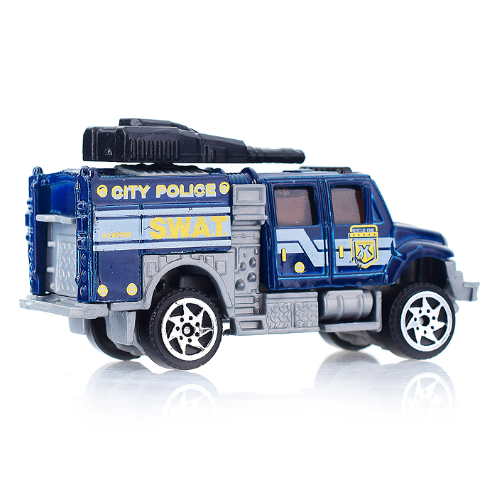 Набор техники 6389-3 "Мини Авто" полиция, в коробке