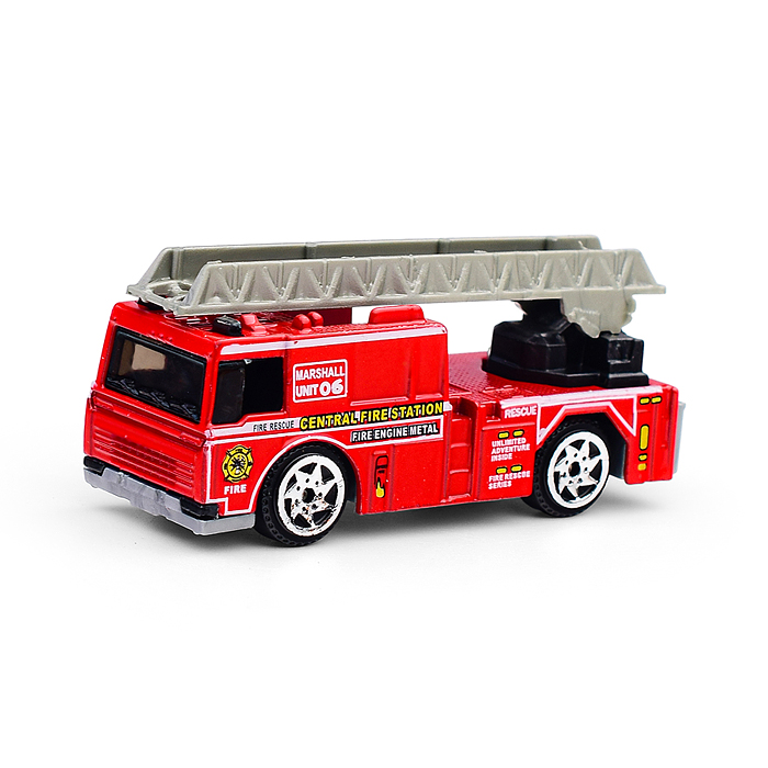 Фото к товару Набор техники 6389-4 "Мини Авто" пожарные спасатели, в коробке Набор техники 6389-4 "Мини Авто" пожарные спасатели, в коробке