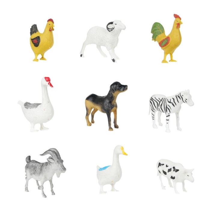 Набор из 9-ти домашних животных в пакете "Рассказы о животных "