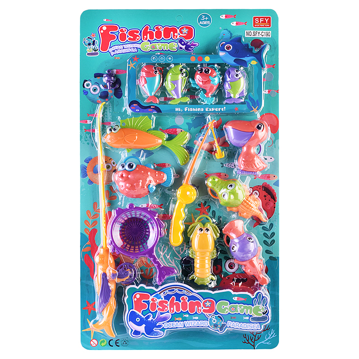 Игра рыбалка SFY-C190 "Ловись рыбка!" на листе Игра рыбалка SFY-C190 "Ловись рыбка!" на листе