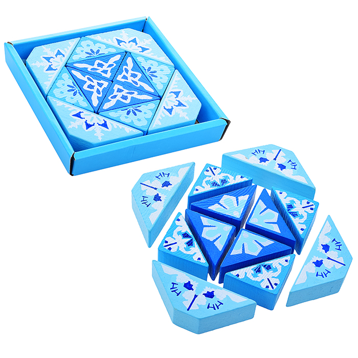 Логический игровой набор "Калейдоскоп" "Снежинка" Логический игровой набор "Калейдоскоп" "Снежинка"