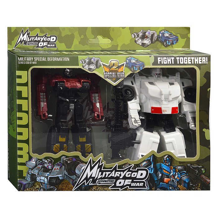 Фото к товару Робот HF111-9 с пушкой, трансформирующийся, в коробке Робот HF111-9 с пушкой, трансформирующийся, в коробке