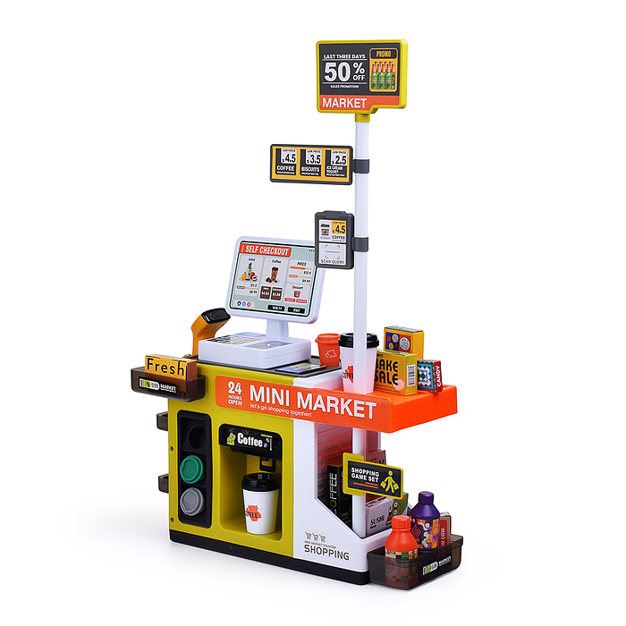 Игровой набор супермаркет 668-172 "Дорожный магазин" в коробке