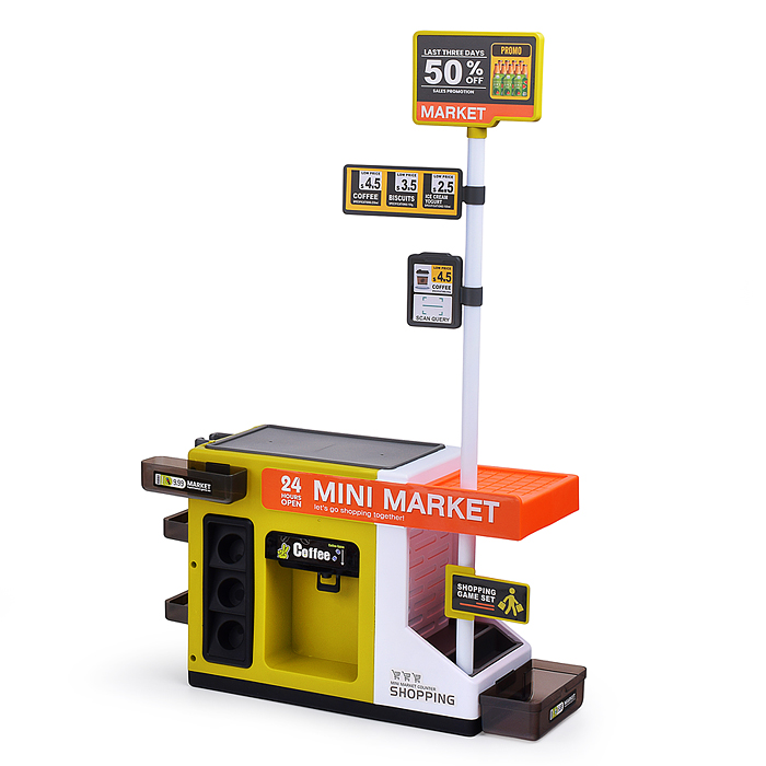 Игровой набор супермаркет 668-172 "Дорожный магазин" в коробке