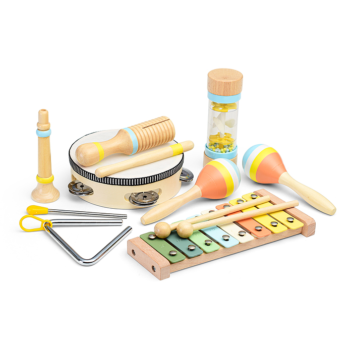 Фото к товару Набор музыкальных инструментов D1876 "Весело поем" Набор музыкальных инструментов D1876 "Весело поем"