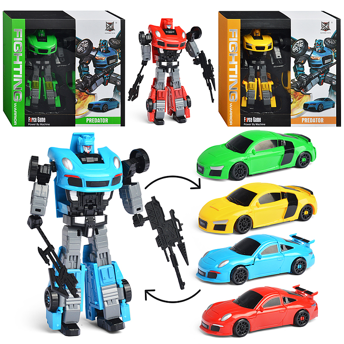 Робот HF999-1AB "Дорожный дозор" в коробке Робот HF999-1AB "Дорожный дозор" в коробке