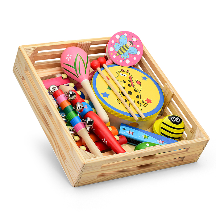 Фото к товару Набор музыкальных инструментов D1917 "Музыкальная минутка" Набор музыкальных инструментов D1917 "Музыкальная минутка"