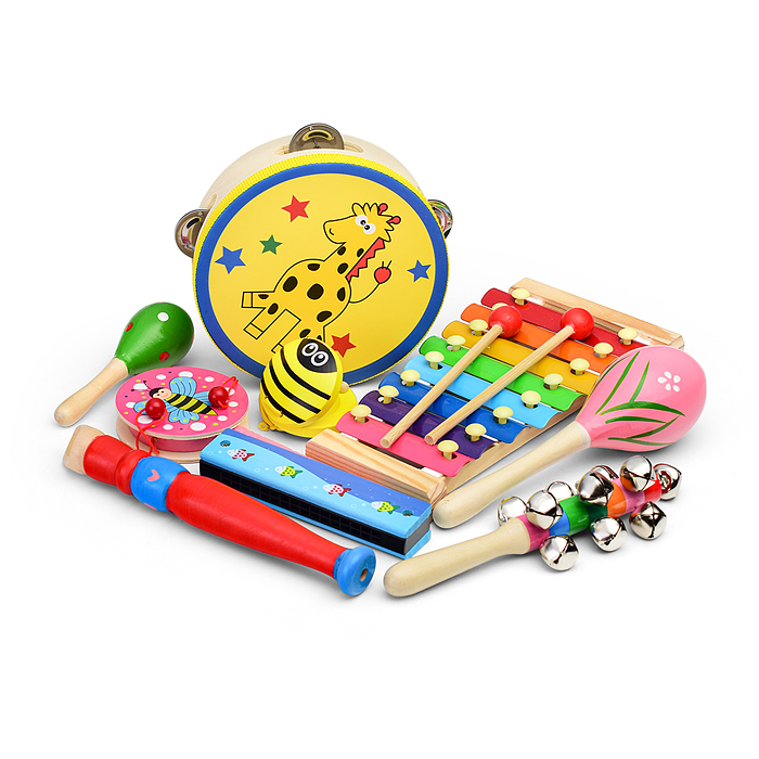 Фото к товару Набор музыкальных инструментов D1917 "Музыкальная минутка" Набор музыкальных инструментов D1917 "Музыкальная минутка"