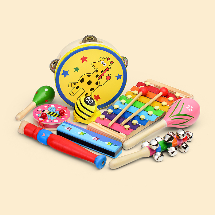 Фото к товару Набор музыкальных инструментов D1917 "Музыкальная минутка" Набор музыкальных инструментов D1917 "Музыкальная минутка"