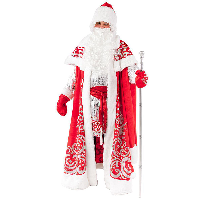Костюм "Дед Мороз Царский" размер 182-54-56
