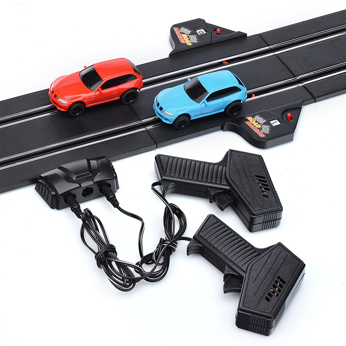 Фото к товару Автотрек 0821 "Параллельные гонки" (584 см.) в коробке Автотрек 0821 "Параллельные гонки" (584 см.) в коробке