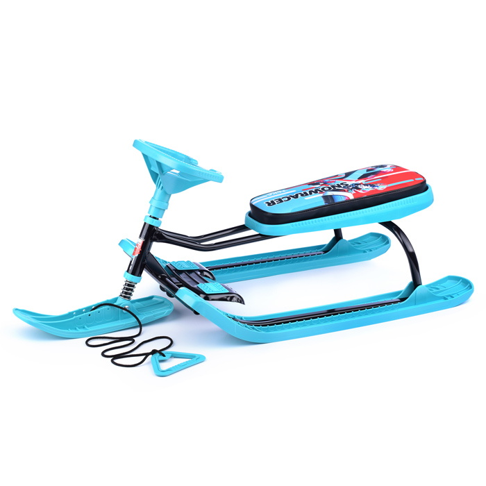 Игрушка. Снегокат "Тимка спорт 2+" (Nika kids sportbike черный каркас)