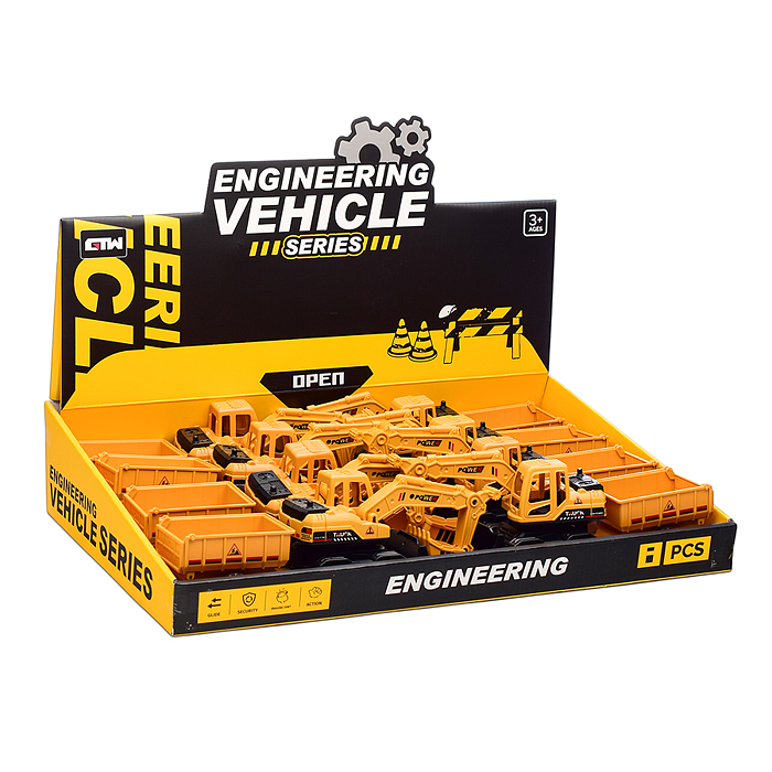 Фото к товару Машина BHX825 "Эскаватор с прицепом-2" в коробке Машина BHX825 "Эскаватор с прицепом-2" в коробке