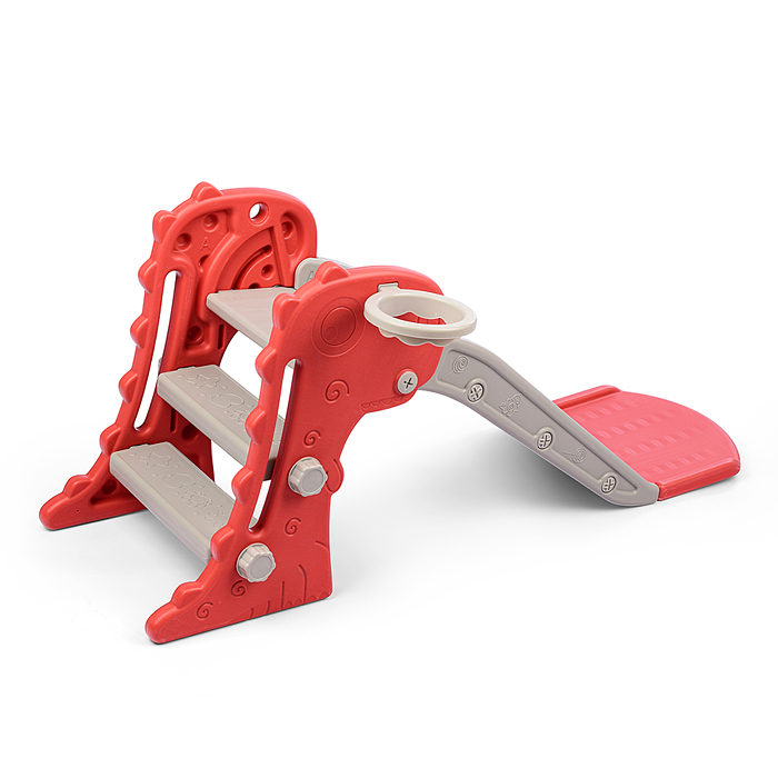 Фото к товару Горка детская UT0107 "Динозаврик" (цвет красный) Горка детская UT0107 "Динозаврик" (цвет красный)