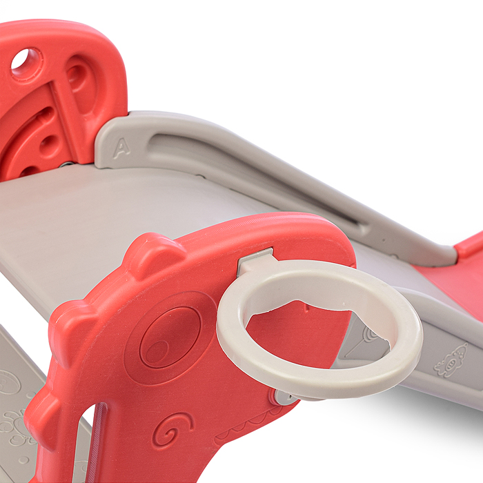 Фото к товару Горка детская UT0107 "Динозаврик" (цвет красный) Горка детская UT0107 "Динозаврик" (цвет красный)