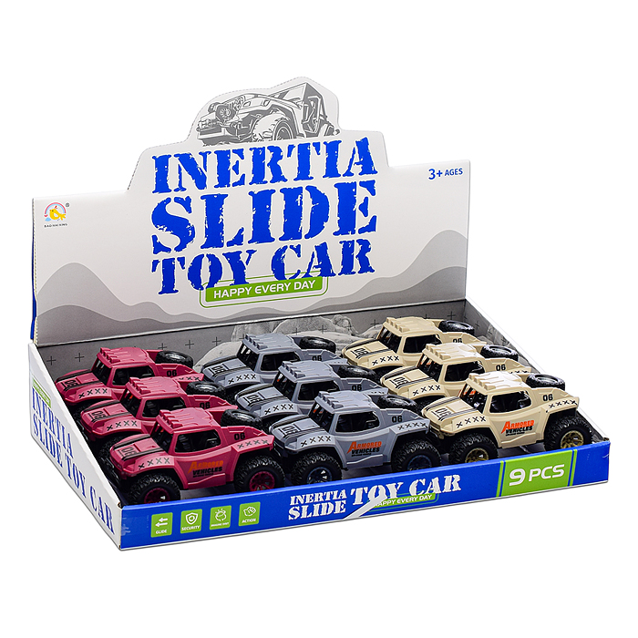 Машина BHX802 "Джип Внедорожник-вездеход" в коробке