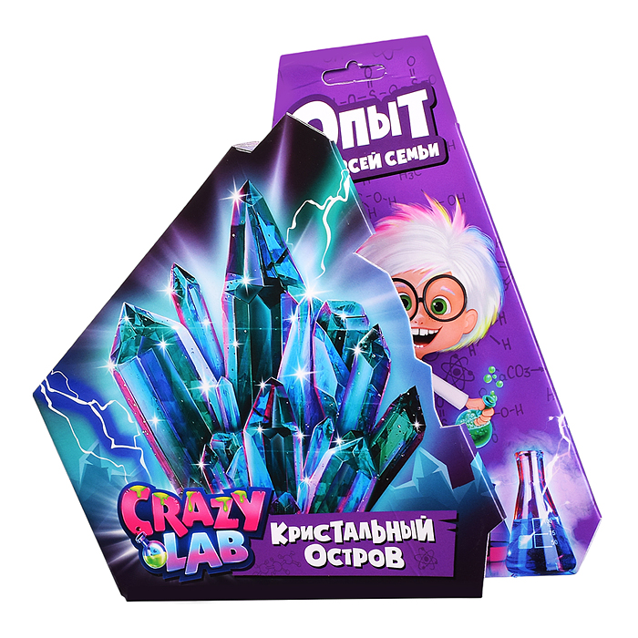 Научно-познавательный набор "Кристальный остров" Научно-познавательный набор "Кристальный остров"