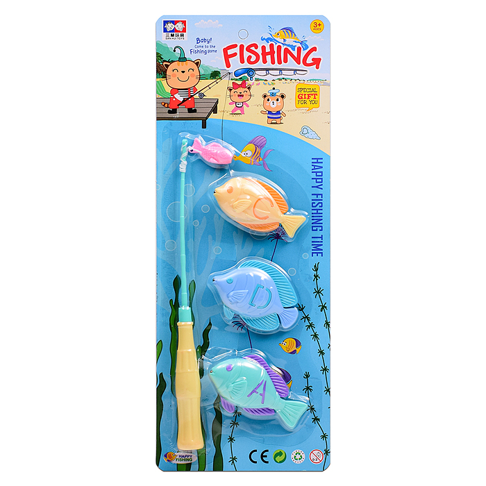 Рыбалка 821-A9 "Рыбки и алфавит" на листе