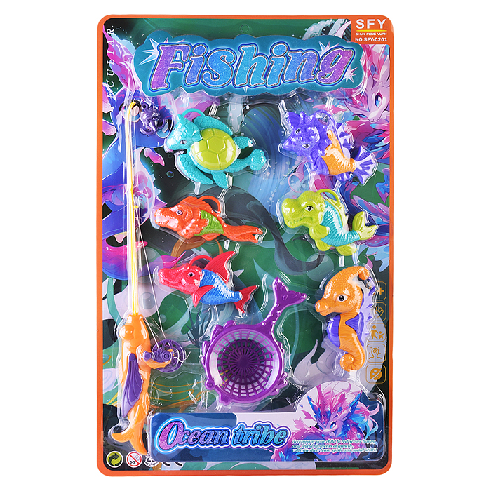 Игра рыбалка SFY-C201 "Хороший улов" на листе