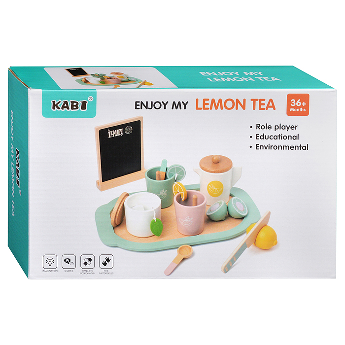 Набор посуды D1834 "Лимонное чаепитие"