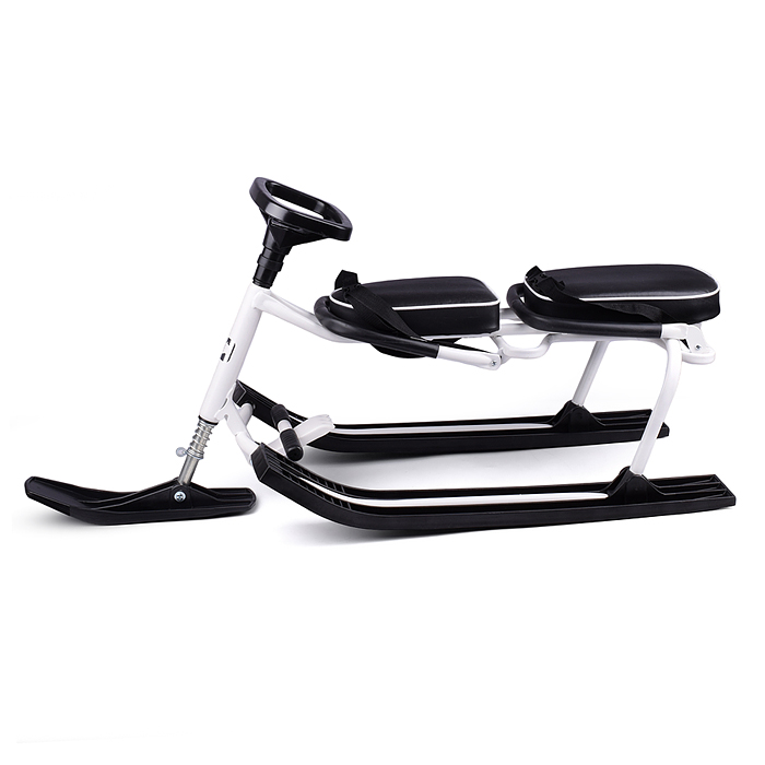 Фото к товару Игрушка Снегокат детский 503 "TWINS BABY" для двоих с двумя складными спинками (Белый) Игрушка Снегокат детский 503 "TWINS BABY" для двоих с двумя складными спинками (Белый)