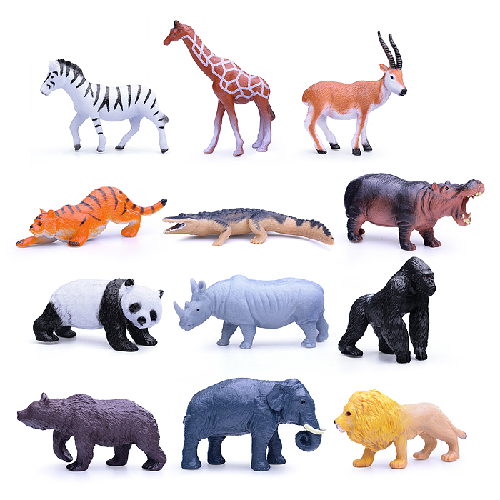 Игровой набор JS20-2 "Дикие животные" в коробке Игровой набор JS20-2 "Дикие животные" в коробке