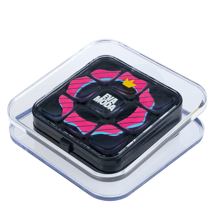 Фото к товару Набор детской декор. косметики Eva Moda, BOX 14х14х4,5 см; тени для век-4шт.(3,84г), блеск Набор детской декор. косметики Eva Moda, BOX 14х14х4,5 см; тени для век-4шт.(3,84г), блеск