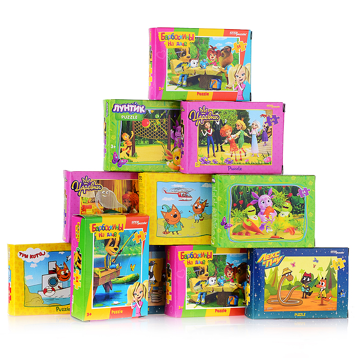 Пазлы 54 "Любимые герои" (Мельница/АО "СТС") Пазлы 54 "Любимые герои" (Мельница/АО "СТС")