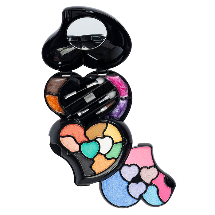 Фото к товару Набор детской декор. косметики Eva Moda, BOX 11,7х10,5х4,3 см; тени для век-14 шт.(11,62г), Набор детской декор. косметики Eva Moda, BOX 11,7х10,5х4,3 см; тени для век-14 шт.(11,62г),