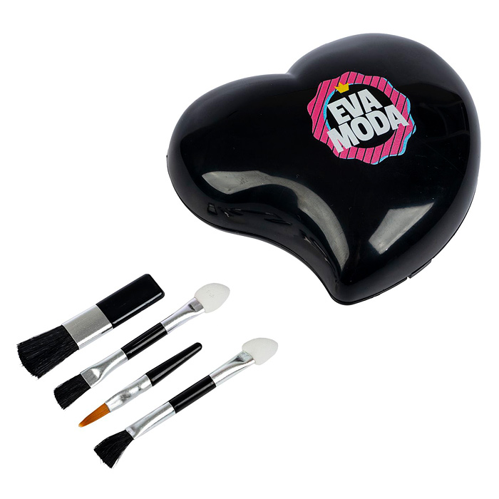 Фото к товару Набор детской декор. косметики Eva Moda, BOX 11,7х10,5х4,3 см; тени для век-14 шт.(11,62г), Набор детской декор. косметики Eva Moda, BOX 11,7х10,5х4,3 см; тени для век-14 шт.(11,62г),